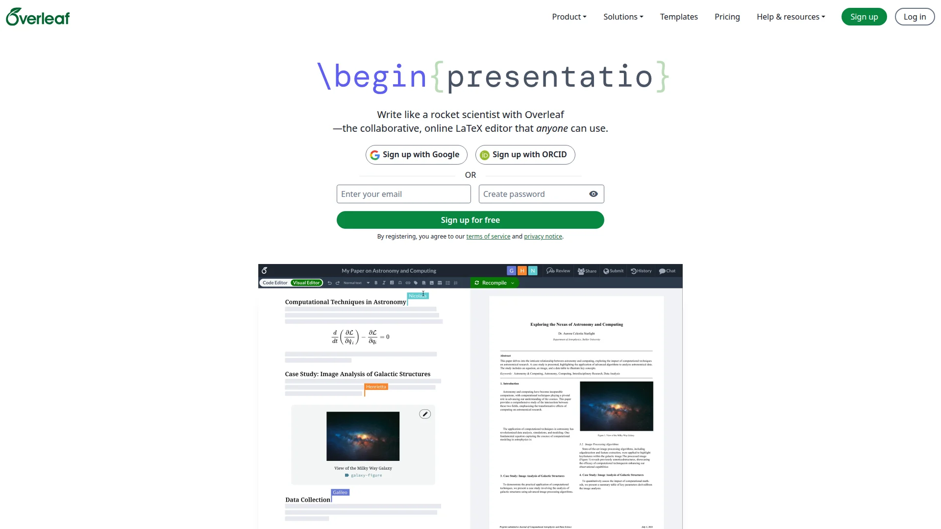 Overleaf: Collaborative Online LaTeX Editor for Scientific…