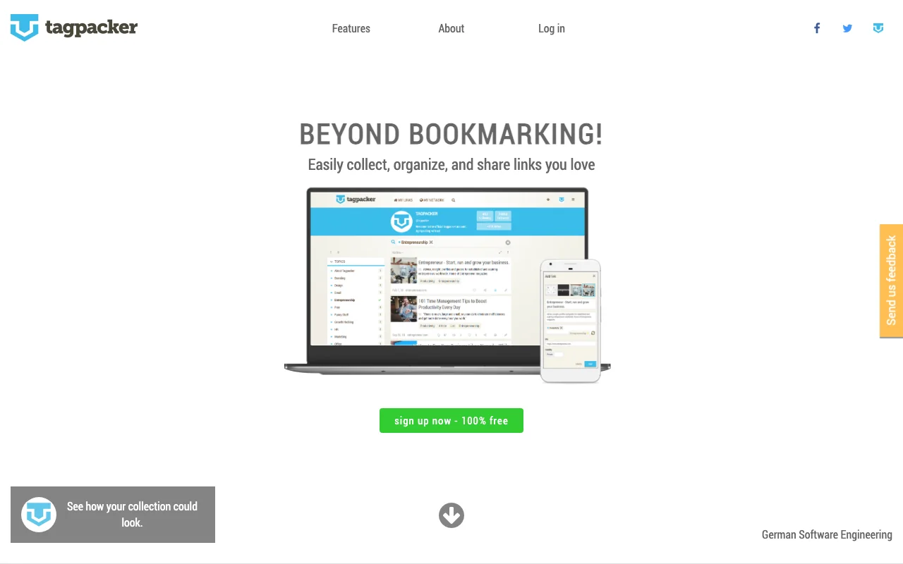 Tagpacker screenshot