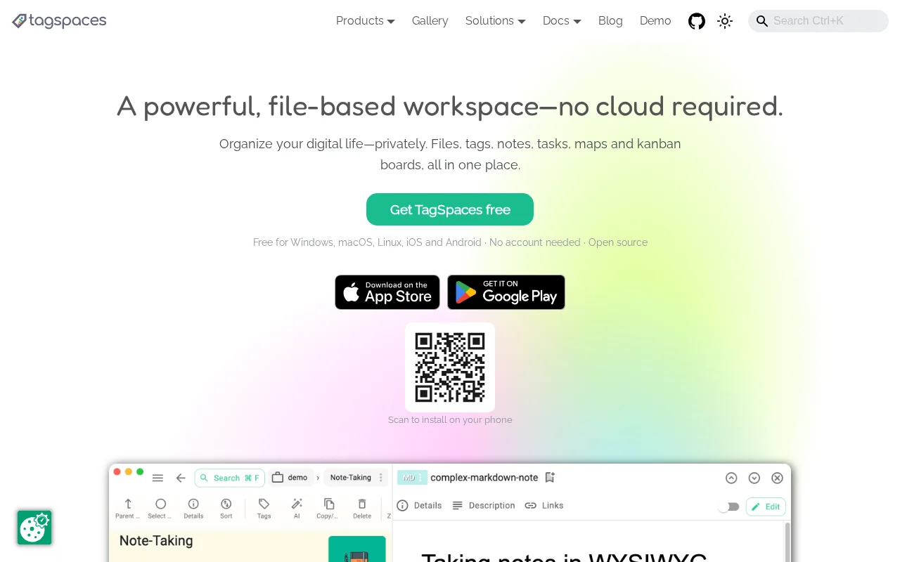 TagSpaces thumbnail